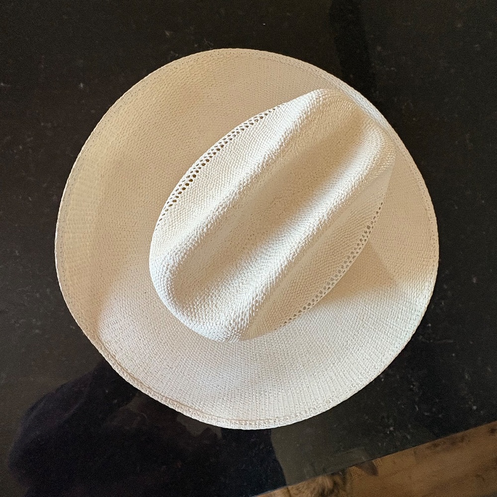 David Turner Straw Bangora Cowboy Hat - XXXX - 7 3/8 - Picture 7 of 16
